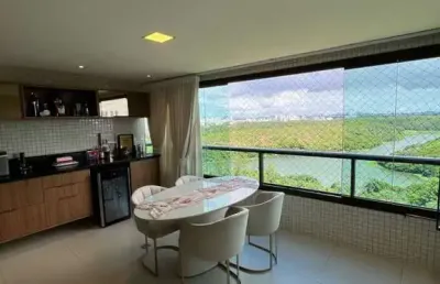 Parque tropical - pituaçú, 155m², 4 suítes, armários, 3 vagas