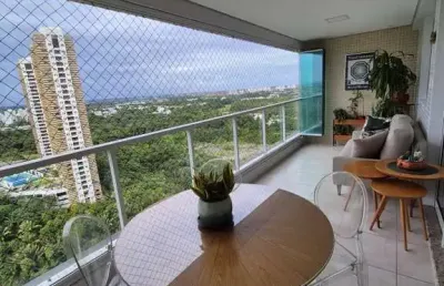 Platno - greenville - patamares, 110m², 2/4, home office, nascente, 2 vagas