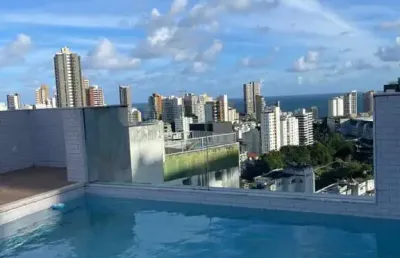 Morada da graça, cobertura 457m², 3 suítes, armários, 2 vagas