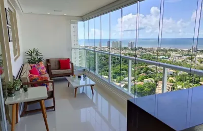 Platno greenville, 110m², 2 quartos, home office, vista mar, armários