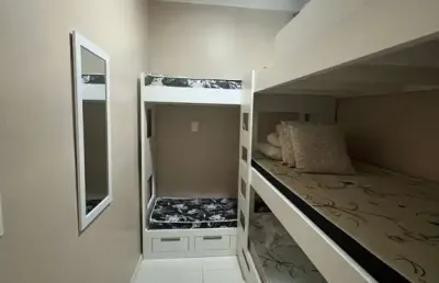 Residencial oasis - stella maris, 38m², 2 quartos, mobiliado
