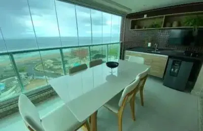 Paradise residence - armação, 112m², 3 quartos, vista mar, armários, 3 vagas