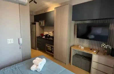Apartamento com 1 quarto à venda na alameda jauaperi, 299, moema, são paulo por r$ 530.000