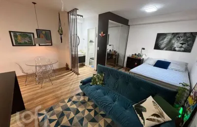 Apartamento com 1 quarto à venda na rua francisco josé da silva, 97, vila andrade, são paulo por r$ 398.000