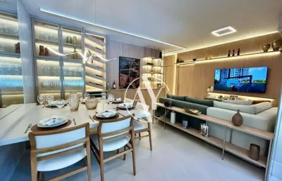 Apartamento com 3 dormitórios à venda, 124 m² por r$ 1.648.000,00 - parque prado - campinas/sp
