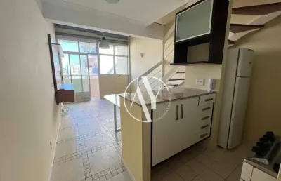 Apartamento com 1 quarto para alugar, 50m² por r$ 3.200,00 aluguel - bairro cambuí - campinas/sp