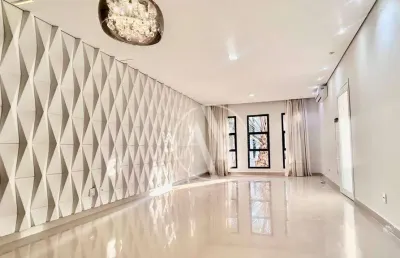Casa com 3 dormitórios para alugar, 210 m² por r$ 11.000/mês - swiss park - campinas/sp