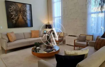 Casa com 5 dormitórios à venda, 315 m² por r$ 2.800.000,00 - loteamento parque dos alecrins - campinas/sp