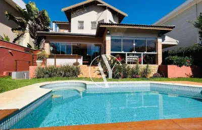 Casa à venda, 340 m² por r$ 2.950.000,00 - alphaville dom pedro - campinas/sp