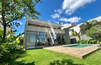 Casa com 4 quatros à venda, 420 m² por r$ 4.950.000 - alphaville dom pedro - campinas/sp