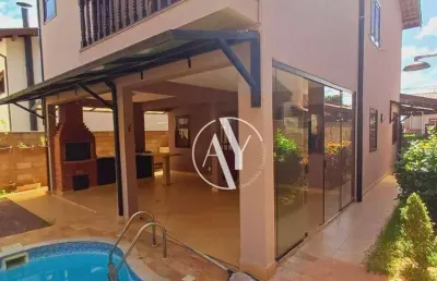 Casa com 4 dormitórios à venda, 185 m² por r$ 1.265.000,00 - mansões santo antônio - campinas/sp