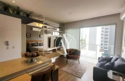 Apartamento, 38 m² - venda por r$ 700.000,00 ou aluguel por r$ 5.347,63/mês - cambuí - campinas/sp