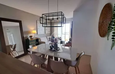 Apartamento com 3 quartos, 70 m² - venda por r$ 850.000 ou aluguel por r$ 5.324/mês - mansões santo antônio - campinas/sp