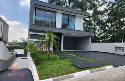 Casa com 4 dormitórios à venda, 300 m² por r$ 3.290.000,00 - condomínio residencial real park arujá - arujá/sp