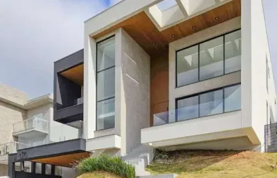 Casa com 4 dormitórios à venda, 437 m² por r$ 4.500.000,00 - condomínio reserva do paratehy - são josé dos campos/sp