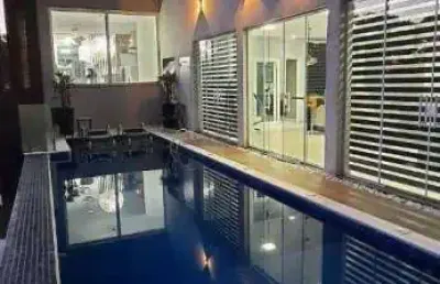 Casa com 5 dormitórios, 650 m² - venda por r$ 4.490.000,00 ou aluguel por r$ 27.000,00/mês - condomínio residencial monterey ville - mogi das cruzes/sp