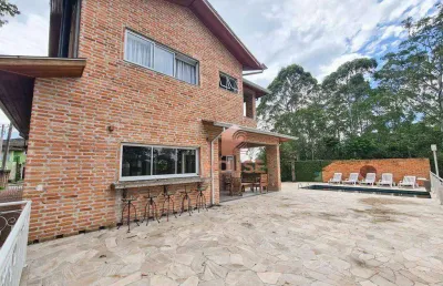 Casa com 3 dormitórios à venda, 325 m² por r$ 2.500.000,00 - condomínio reserva ibirapitanga - santa isabel/sp