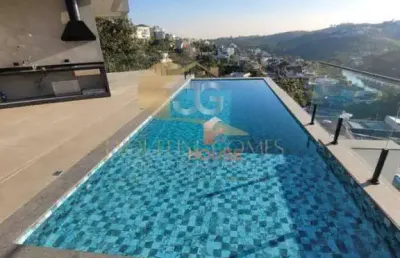 Casa com 3 dormitórios à venda, 490 m² por r$ 3.000.000,00 - condomínio arujá hills iii - arujá/sp