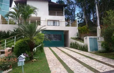 Casa com 4 dormitórios, 300 m² - venda por r$ 2.600.000,00 ou aluguel por r$ 18.000,00/mês - aruã eco park - mogi das cruzes/sp