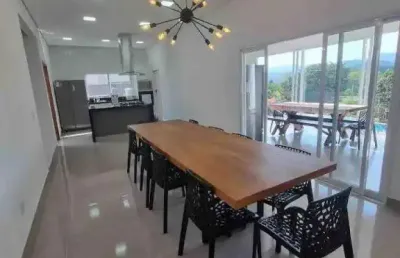 Casa com 4 dormitórios, 300 m² - venda por r$ 2.290.000,00 ou aluguel por r$ 12.000,00/mês - condomínio reserva ibirapitanga - santa isabel/sp
