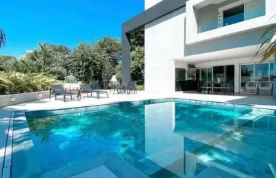 Casa com 3 dormitórios à venda, 530 m² por r$ 5.500.000,00 - condomínio arujá 5 - arujá/sp