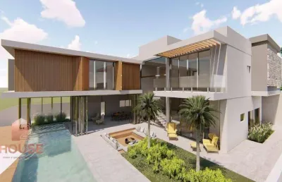Casa com 4 dormitórios à venda, 550 m² por r$ 1.400.000 - condomínio reserva ibirapitanga - santa isabel/sp