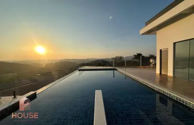 Casa com 4 dormitórios à venda, 220 m² por r$ 2.100.000,00 - paraíso de igaratá - igaratá/sp