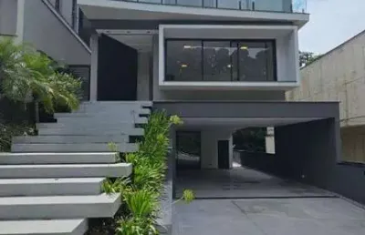 Casa com 4 dormitórios à venda, 420 m² por r$ 4.500.000 - condomínio residencial real park arujá - arujá/sp