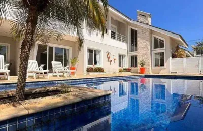 Casa com 4 dormitórios, 600 m² - venda por r$ 3.200.000,00 ou aluguel por r$ 17.000,00/mês - condomínio reserva ibirapitanga - santa isabel/sp