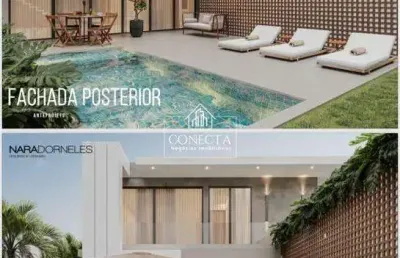Casa em dois pavimentos com 268,61m² no condomínio varanda sul
