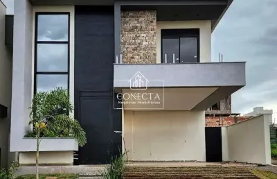 Magnífica casa em condomínio fechado - 4 dormitórios