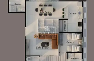 Casa comercial à venda no Tibery, Uberlândia 
