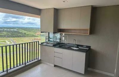 Apartamento para locação de 130m² - por r$6.900,00 no jardim sul - uberlândia/mg