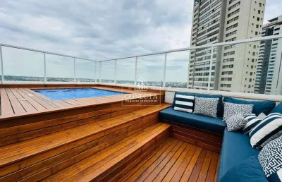 Cobertura para locação de 220m² - por r$12.500,00 no jardim karaiba - uberlândia/mg