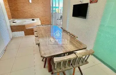 Apartamento cobertura - 4 quartos -190m² - santa mônica - uberlândia/mg