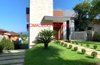 Casa em condomínio fechado com 4 quartos à venda na rua sabiá, 2345, praia da lagoinha, ubatuba por r$ 3.000.000