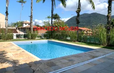 Casa em condomínio fechado com 5 quartos à venda na rua juriti, 349, praia da lagoinha, ubatuba, 250 m2 por r$ 2.650.000