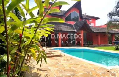 Casa com 4 quartos para alugar na rua purpurata (jardim costa azul), praia dura, ubatuba por r$ 2.300 por dia