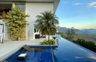 Casa com 5 dormitórios à venda, 600 m² por r$ 5.000.000,00 - itaipava - petrópolis/rj