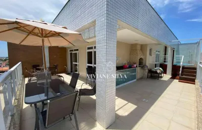 Cobertura com 3 dormitórios à venda, 180 m² por r$ 1.050.000 - braga - cabo frio/rj