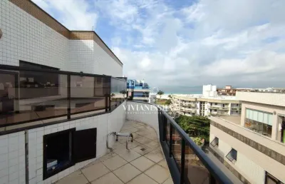 Cobertura com 4 dormitórios, 150 m² - venda por r$ 1.800.000,00 ou aluguel por r$ 8.512,00/mês - vila nova - cabo frio/rj