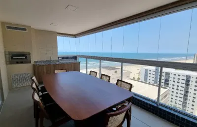 Apartamento alto padrão - decorado e mobiliado - 3 suítes - vista mar - bairro aviação