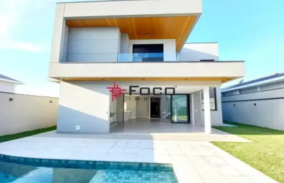 Lt casa / condomínio mont blanc / urbanova / 04 dormitórios / 318m² / são josé dos campos
