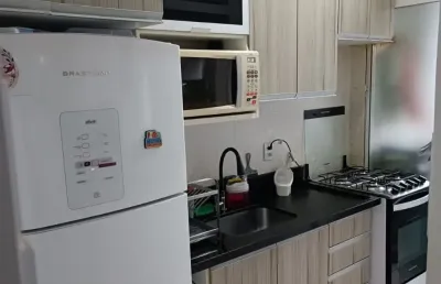 Apartamento térreo 02 dormitórios, condomínio spazio miro, mogi das cruzes