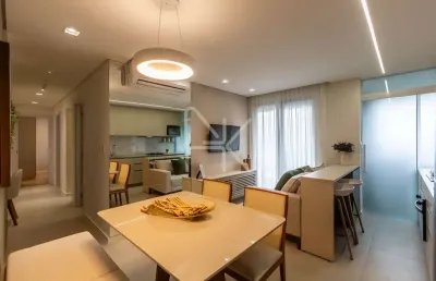 Apartamento 3 quartos com suíte e sacada com churrasqueira no anita garibaldi – empreendimento completo