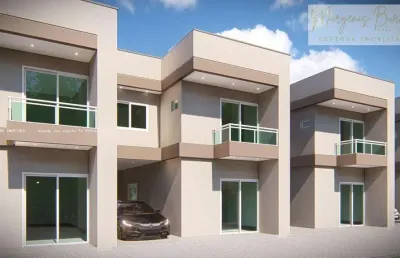 Casa em condomínio para venda em lauro de freitas, pitangueiras, 3 dormitórios, 3 suítes, 3 banheiros, 1 vaga