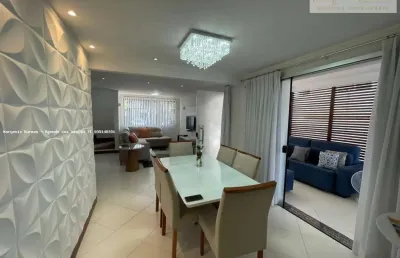 Casa em condomínio para venda em camaçari, abrantes, 4 dormitórios, 3 suítes, 5 banheiros, 3 vagas