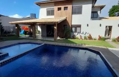 Casa em condomínio para venda em lauro de freitas, vilas do atlântico, 4 dormitórios, 4 suítes, 5 banheiros, 2 vagas