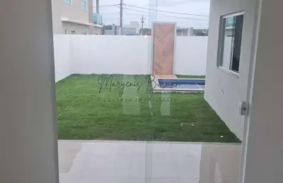 Casa em condomínio para venda em camaçari, alphaville (abrantes), 3 dormitórios, 1 suíte, 2 banheiros, 2 vagas