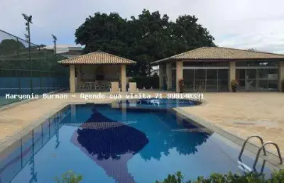 Casa em condomínio para venda em lauro de freitas, buraquinho, 4 dormitórios, 3 suítes, 4 banheiros, 2 vagas
